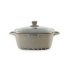 سرویس قابلمه گرانیتی لایف اسمایل مدل SPF 6 3 شامل 6 پارچه - LIFE SMILE SPF-6-3 COOKWARE SET