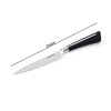 سرویس چاقو آشپزخانه لایف اسمایل مدل NSEL 5 - LIFE SMILE NSEL-5 Stainless Steel Knife Set