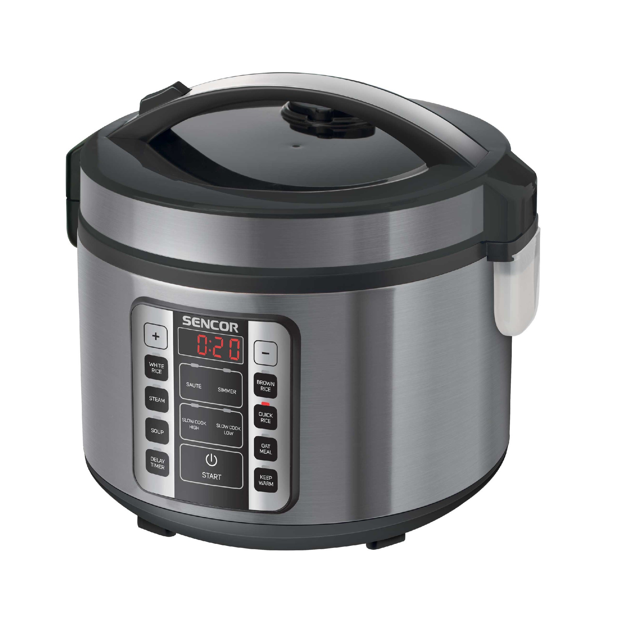 پلوپز چندکاره سنکور مدل SRM 3150SS ظرفیت 1.5 لیتر - SENCOR SRM 3150SS Multifunctional Rice Cooker