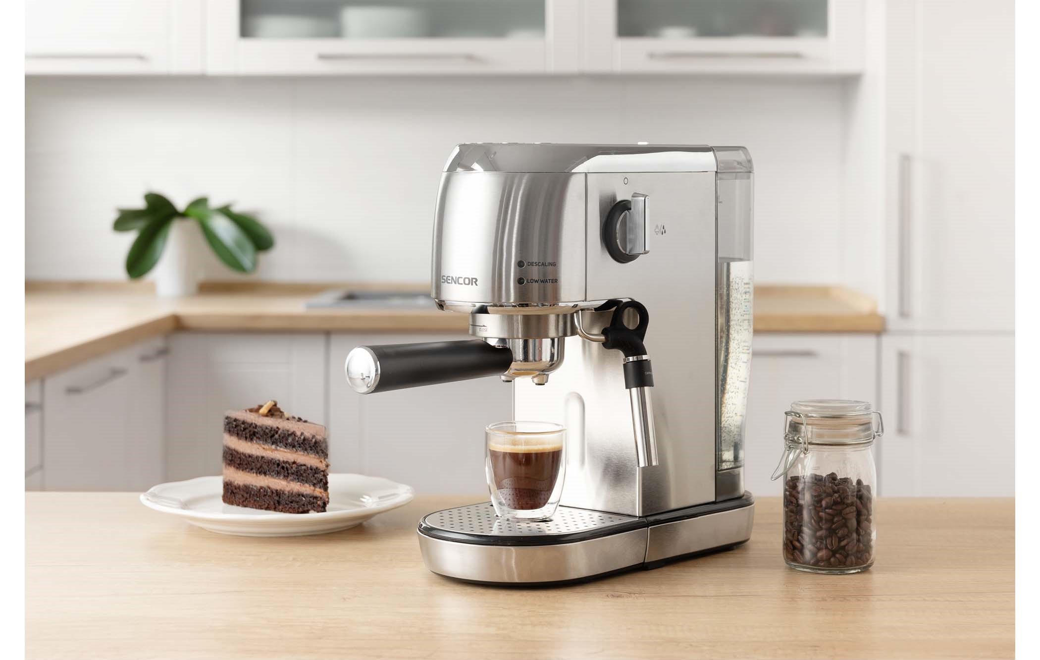 قیمت و خرید اسپرسوساز سنکور مدل Ses 4900ss یا Sencor Ses 4900ss Espresso Machine چیکالا