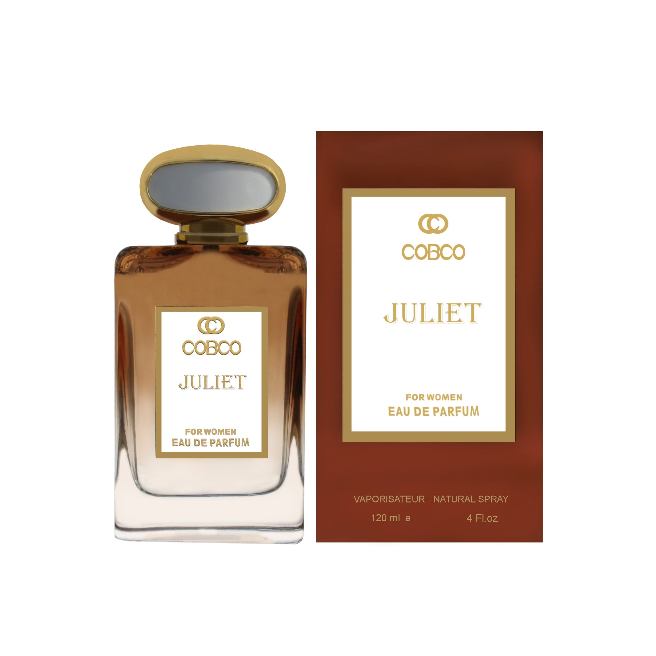 ادوپرفیوم زنانه کوبکو مدل ژولیت Juliet حجم 120 میلی لیتر - Cobco Eau De Parfum Juliet For Women 120 ml