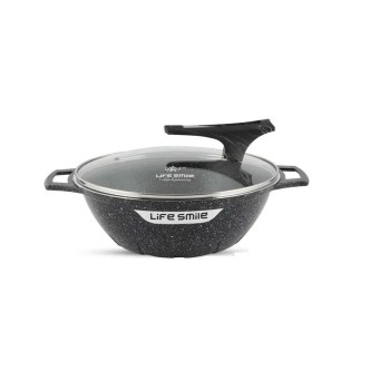 تابه گرانیتی لایف اسمایل مدل P72HWOK سایز 32