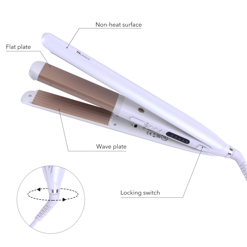 Surker multifunctional 2024 hair iron