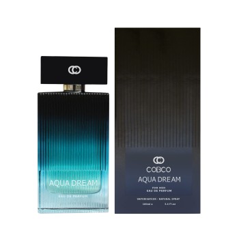ادوپرفیوم مردانه کوبکو مدل آکوا دریم Aqua Dream حجم 100 میلی لیتر - Cobco Aqua Dream Eau De Parfum For Men 100 ml