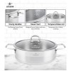 تابه استیل لایف اسمایل مدل Lifep12shr 28 - Lifesmile Lifep12shr 28 Steel Pan