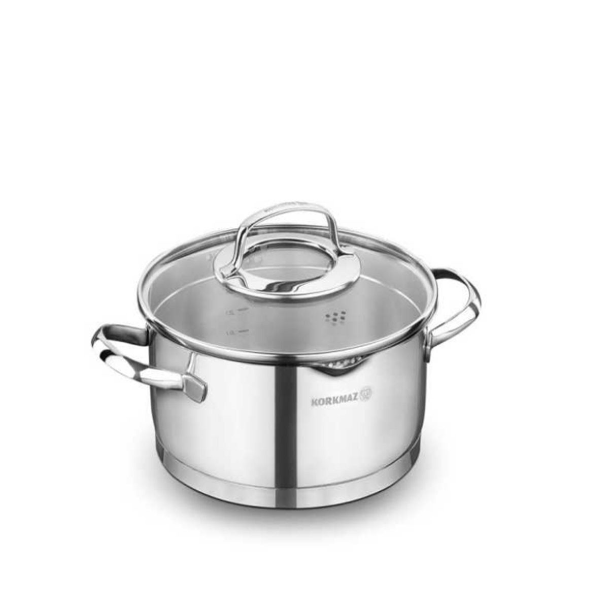 قابلمه استیل کرکماز مدل استیما Steama A1990  -  Korkmaz Steama A1990 steel pot