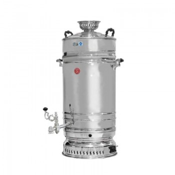 سماور گازی برادران سیفی مدل بشکه ای 60 لیتر - Baradaran seifi gas samovar with a barrel of 60 liters