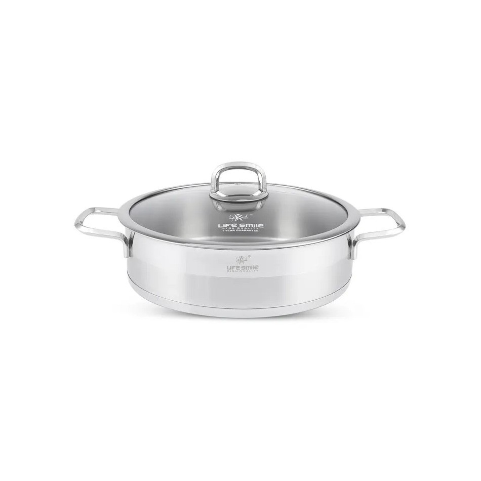 تابه استیل لایف اسمایل مدل Lifep12shr 28 - Lifesmile Lifep12shr 28 Steel Pan