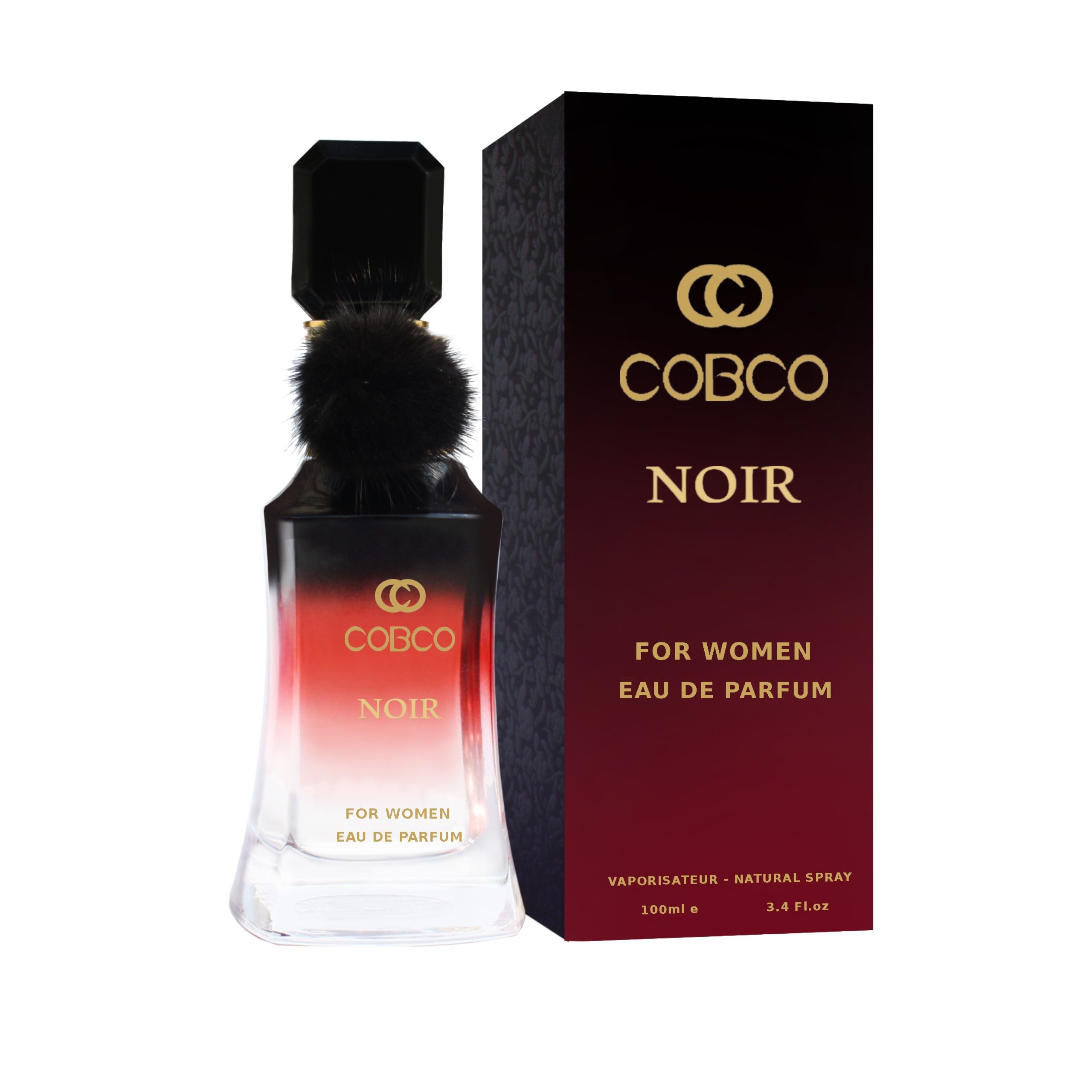 ادوپرفیوم زنانه کوبکو مدل نویر Noir حجم 100 میلی لیتر - Cobco Noir Eau De Parfum For Women 100 ml