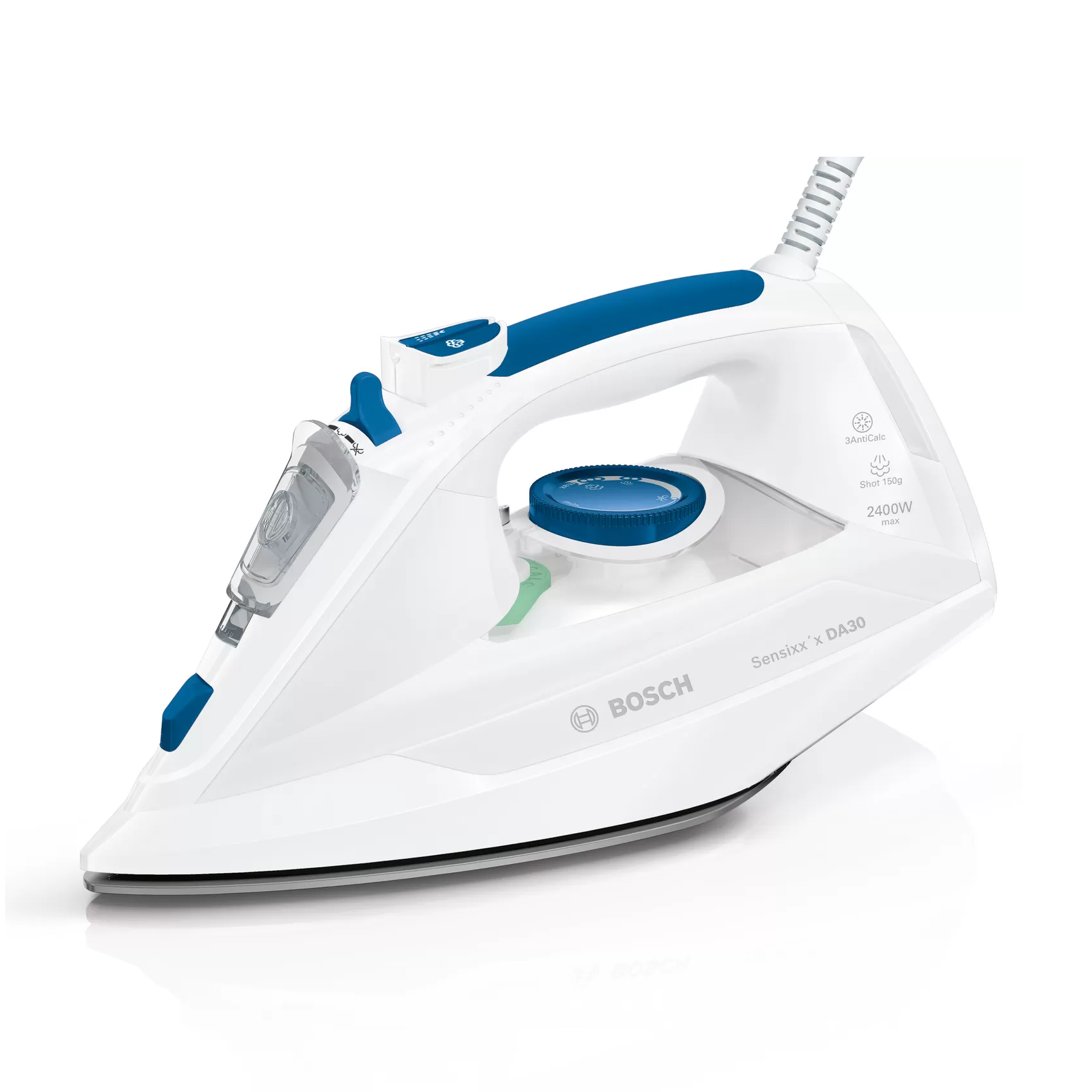 اتو بخار دستی بوش مدل TDA302401W - BOSCH TDA302401W Steam Iron