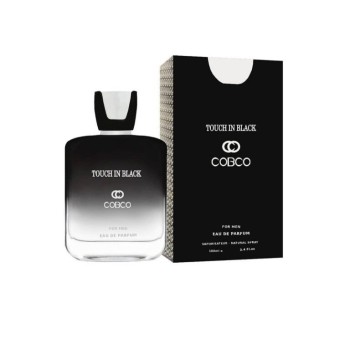 ادوپرفیوم مردانه کوبکو مدل تاچ این بلک Touch In Black حجم 100 میلی لیتر - Cobco Touch In Black Eau De Parfum For Men 100 ml