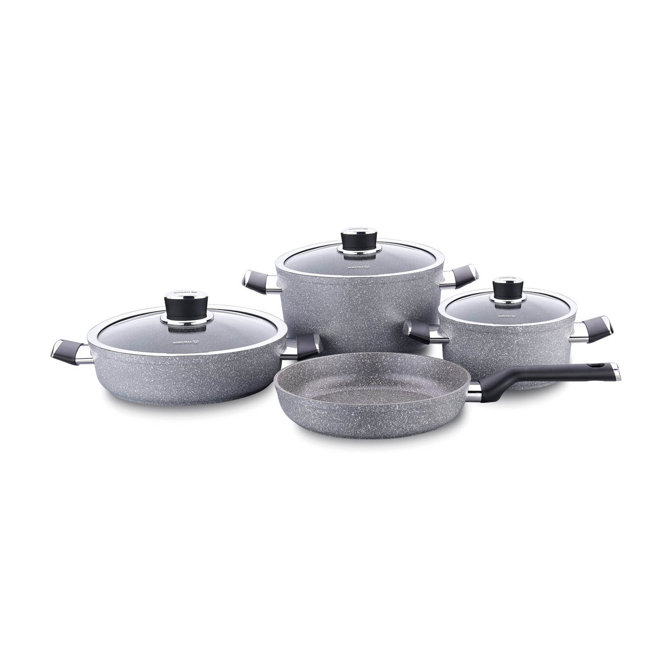 سرویس قابلمه کرکماز مدل پالما PALMA A3919 - KORKMAZ PALMA A 3919 POT SET