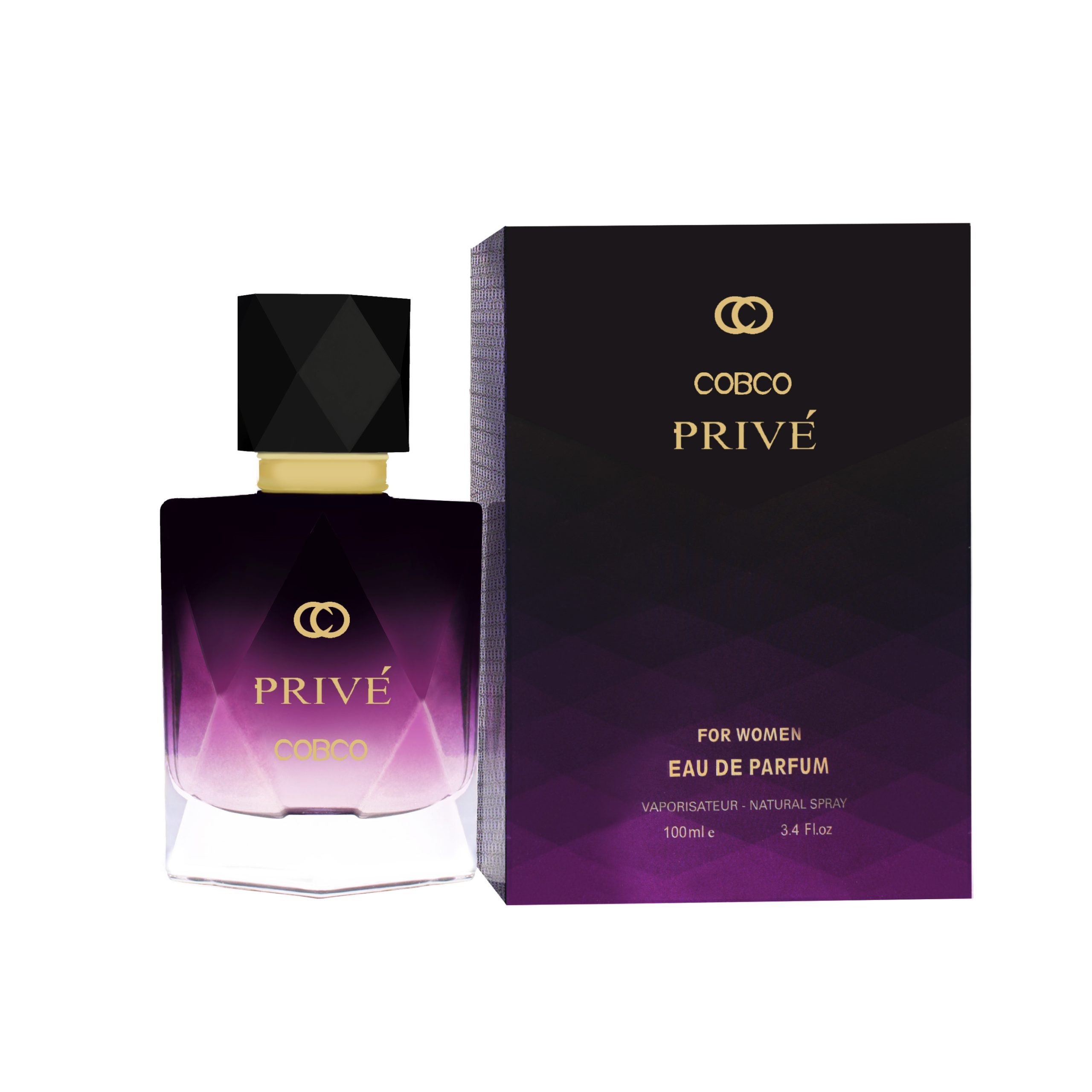ادوپرفیوم زنانه کوبکو مدل پرایو Prive حجم 100 میلی لیتر - Cobco Prive Eau De Parfum For Women 100 ml